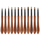 Pinceau Nail Art en Bois