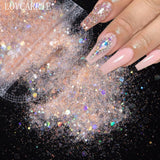 Strass Iridescents pour Ongles