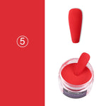 Poudre Acrylique Rouge pour Ongles