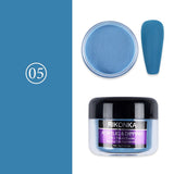 Poudre Acrylique Bleue pour Ongles