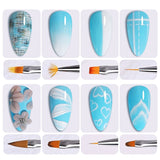 Kit Brosses à Ongles Nail Art