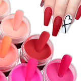 Poudre Acrylique Rouge pour Ongles