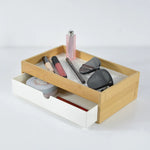 Organisateur Maquillage Bambou